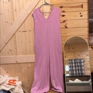 Elegant Lavender Jumpsuit